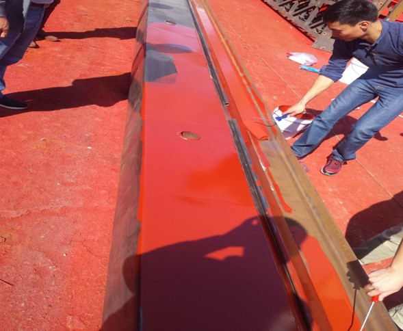 起重機專用單組分水性底漆